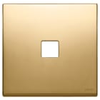 VIMAR SPA - VIW22682.1.82 Placca 2Mx1 Flat oro