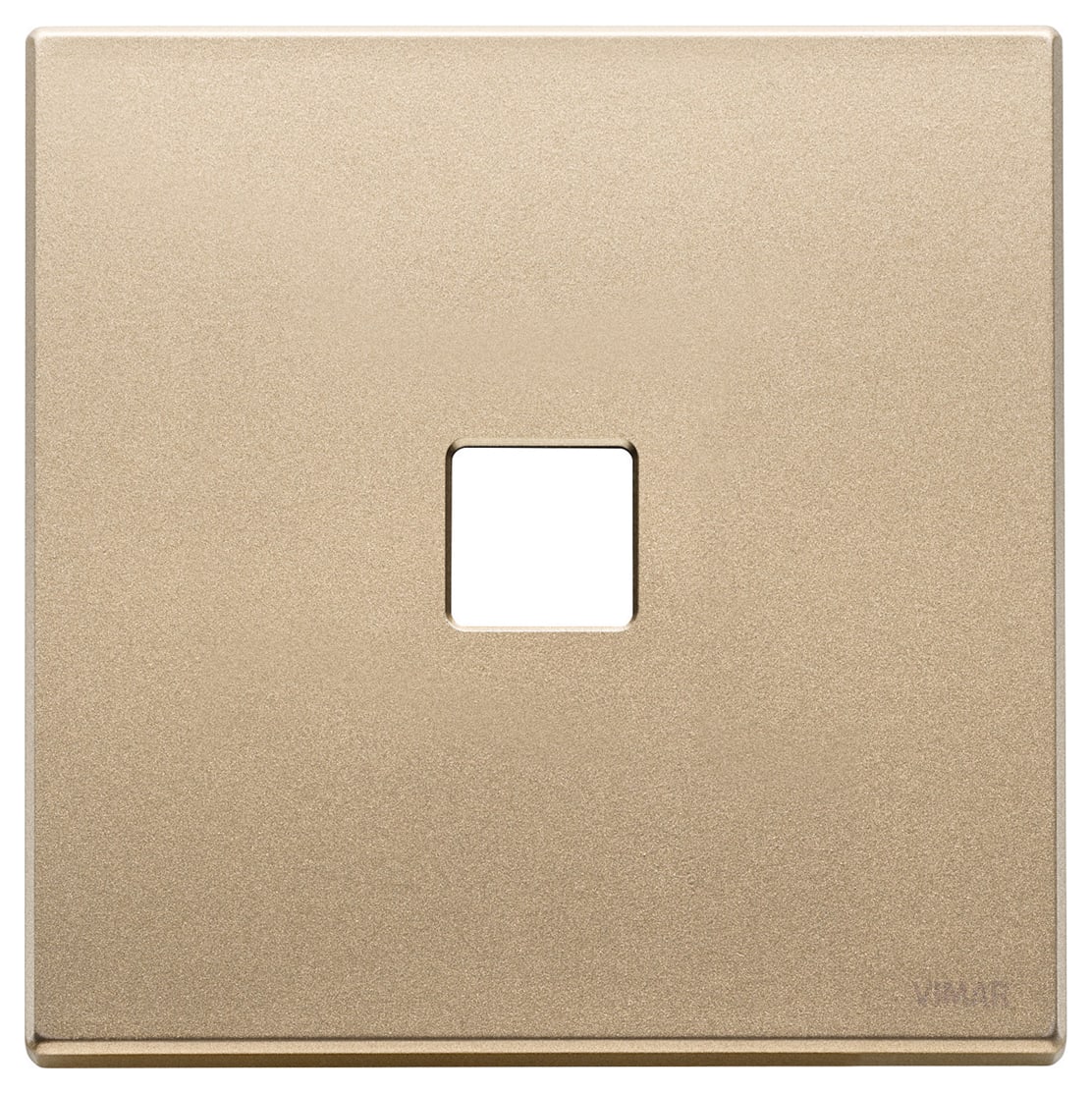 VIMAR SPA - VIW22682.1.88 Placca 2Mx1 Flat oro satinato