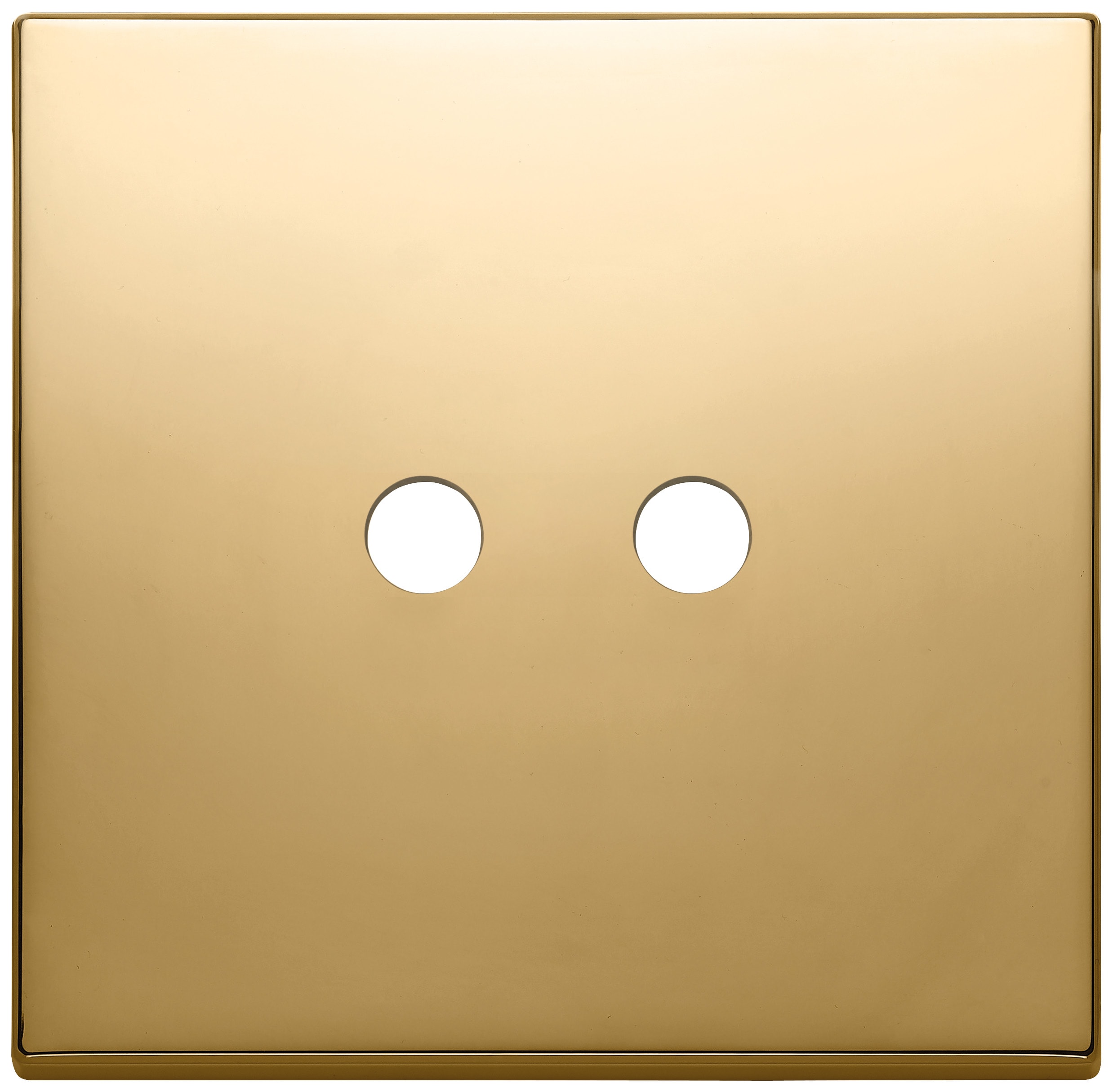 VIMAR SPA - VIW22682.RN.2.82 Placca 2Mx2 Tondo oro