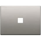 VIMAR SPA - VIW22683.1.11 PLACCA 3MX1 FLAT NICHEL SPAZZOLATO