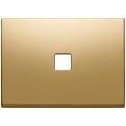 VIMAR SPA - VIW22683.1.82 Placca 3Mx1 Flat oro