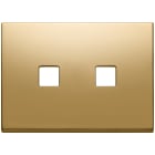 VIMAR SPA - VIW22683.2.82 PLACCA 3MX2 FLAT ORO