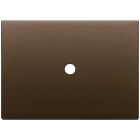 VIMAR SPA - VIW22683.RN.1.12 Placca 3Mx1 Tondo bronzo scuro spazz.