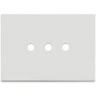 VIMAR SPA - VIW22683.RN.3.01 PLACCA 3MX3 TONDO BIANCO MATT