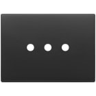 VIMAR SPA - VIW22683.RN.3.03 Placca 3Mx3 Tondo grigio antracite