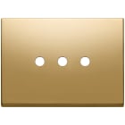 VIMAR SPA - VIW22683.RN.3.82 PLACCA 3MX3 TONDO ORO