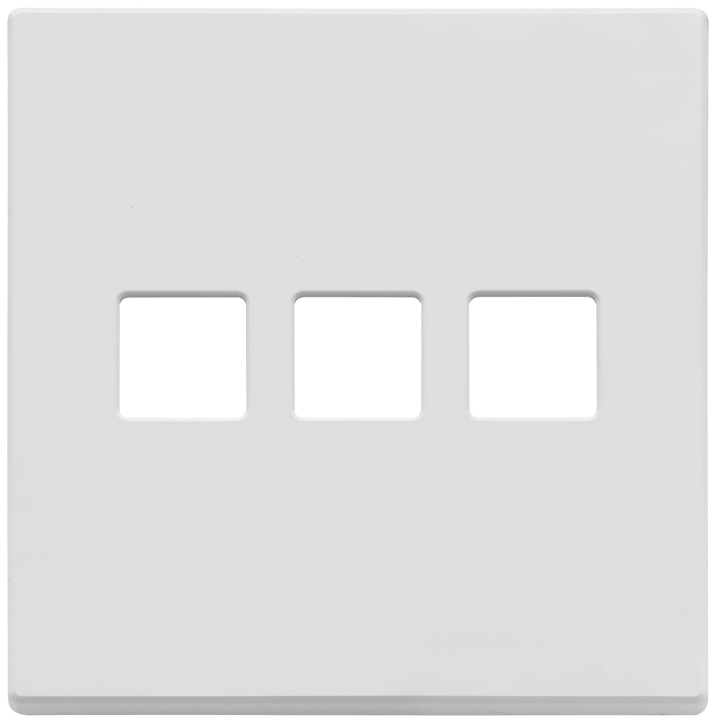 VIMAR SPA - VIW22685.3.01 PLACCA 3MX3 BS FLAT BIANCO MATT