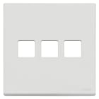 VIMAR SPA - VIW22685.3.01 PLACCA 3MX3 BS FLAT BIANCO MATT