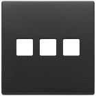 VIMAR SPA - VIW22685.3.03 PLACCA 3MX3 BS FLAT GRIGIO ANTRACITE