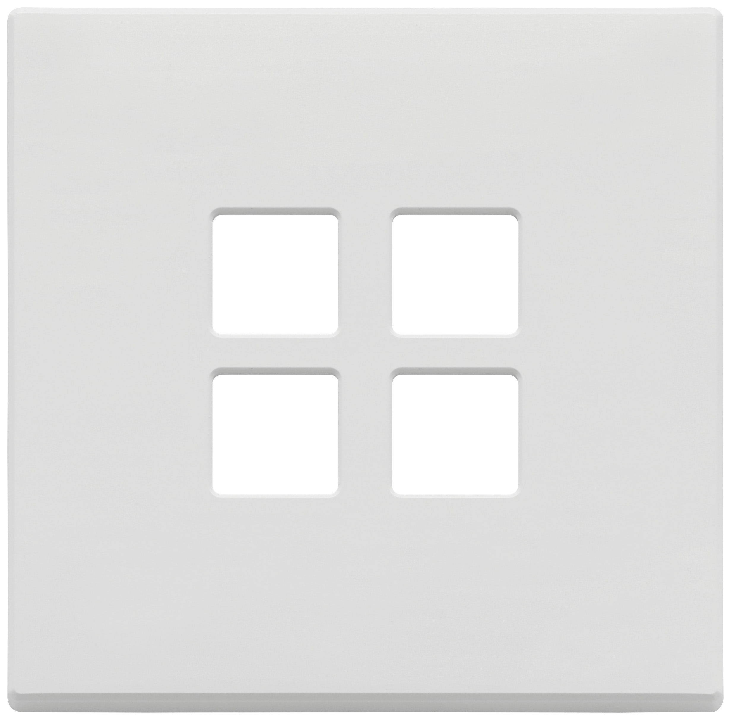VIMAR SPA - VIW22692.01 PLACCA 2MX4 FLAT BIANCO MATT