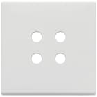 VIMAR SPA - VIW22692.RN.01 PLACCA 2MX4 TONDO BIANCO MATT