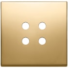 VIMAR SPA - VIW22692.RN.82 Placca 2Mx4 Tondo oro