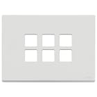 VIMAR SPA - VIW22693.01 Placca 3Mx6 Flat bianco matt