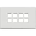 VIMAR SPA - VIW22694.01 PLACCA 4MX8 FLAT BIANCO MATT