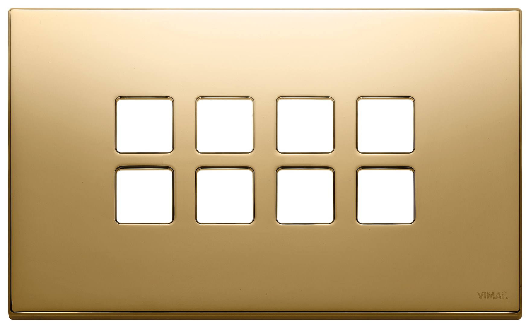 VIMAR SPA - VIW22694.82 Placca 4Mx8 Flat oro