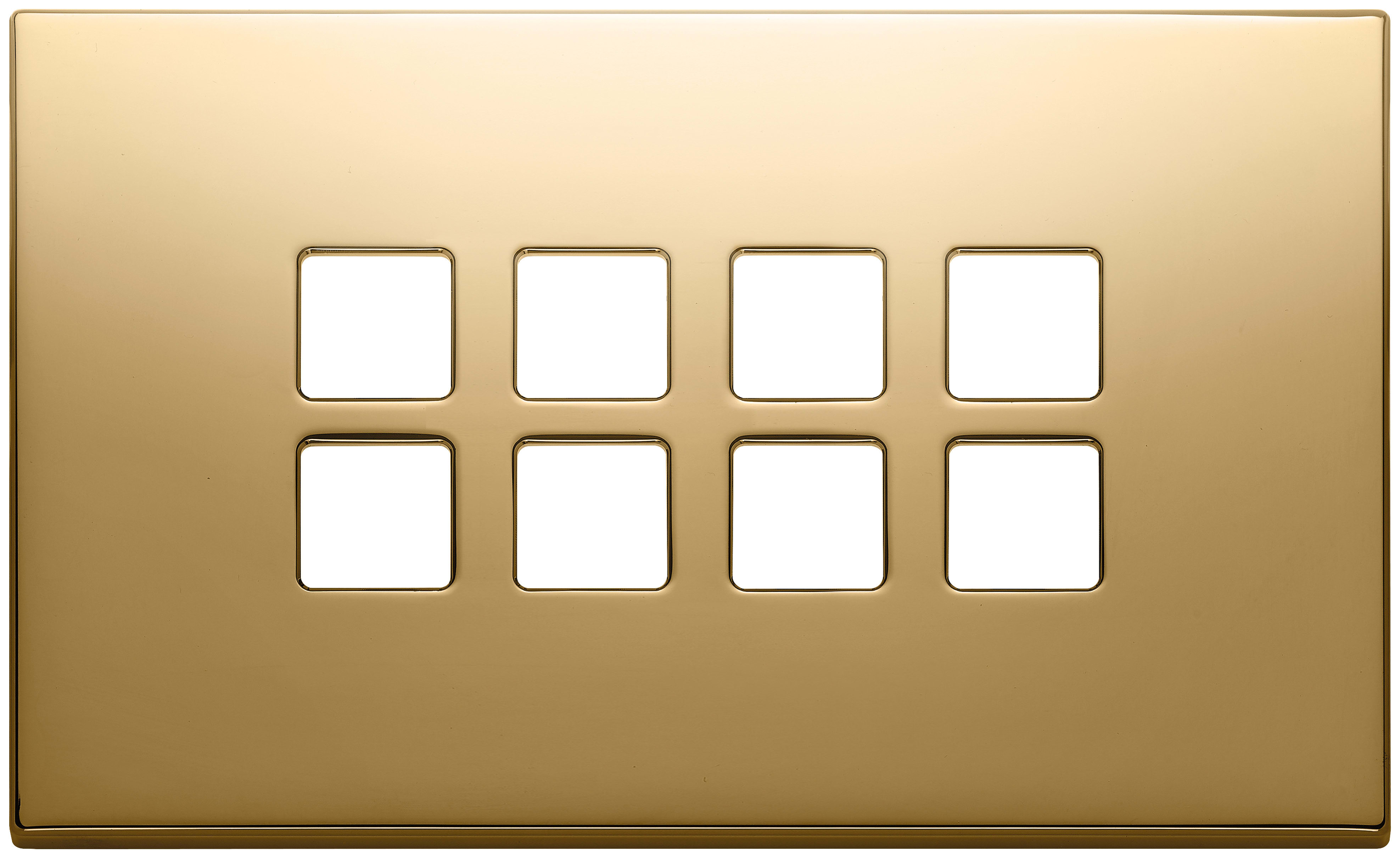 VIMAR SPA - VIW22694.82 PLACCA 4MX8 FLAT ORO