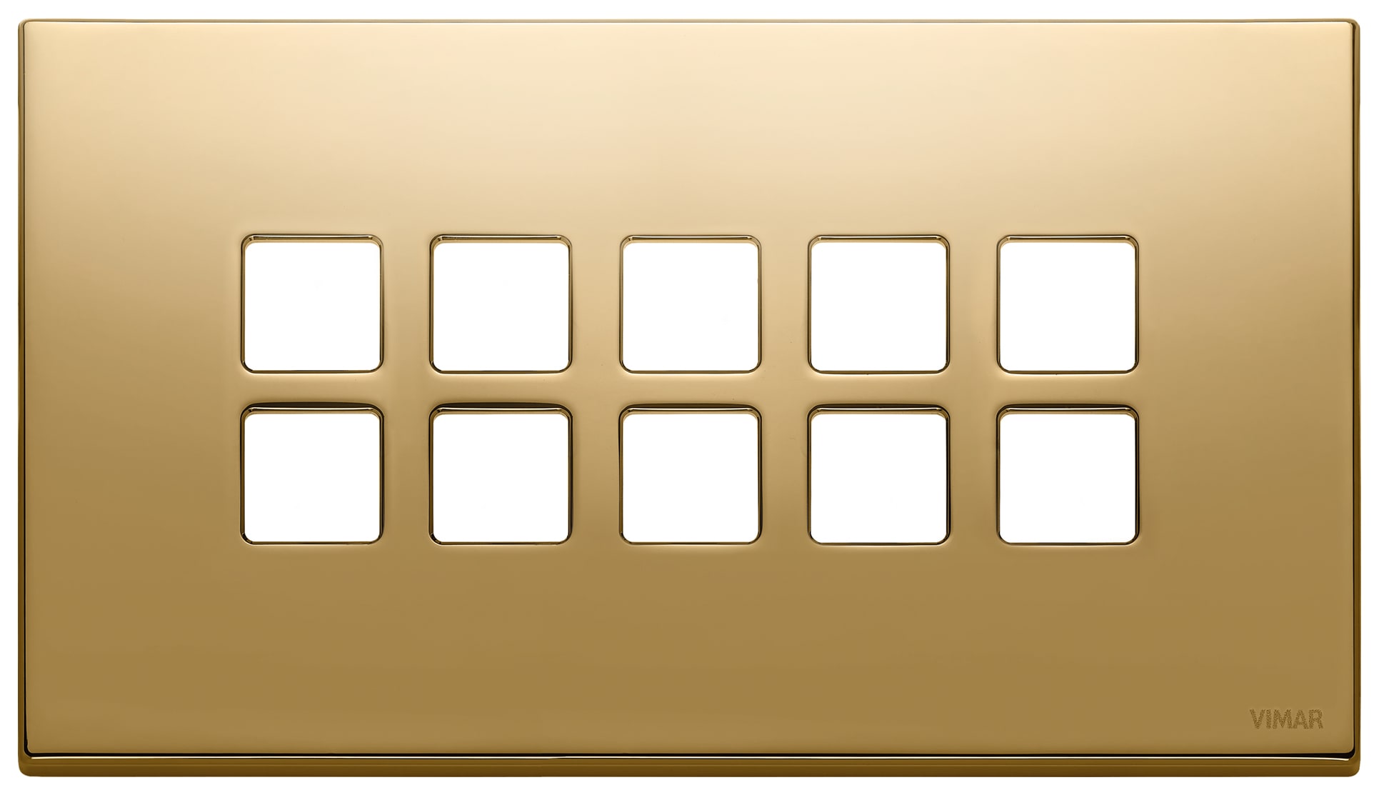 VIMAR SPA - VIW22699.82 PLACCA 5MX10 BS FLAT ORO