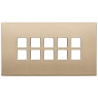 VIMAR SPA - VIW22699.88 PLACCA 5MX10 BS FLAT ORO SATINATO