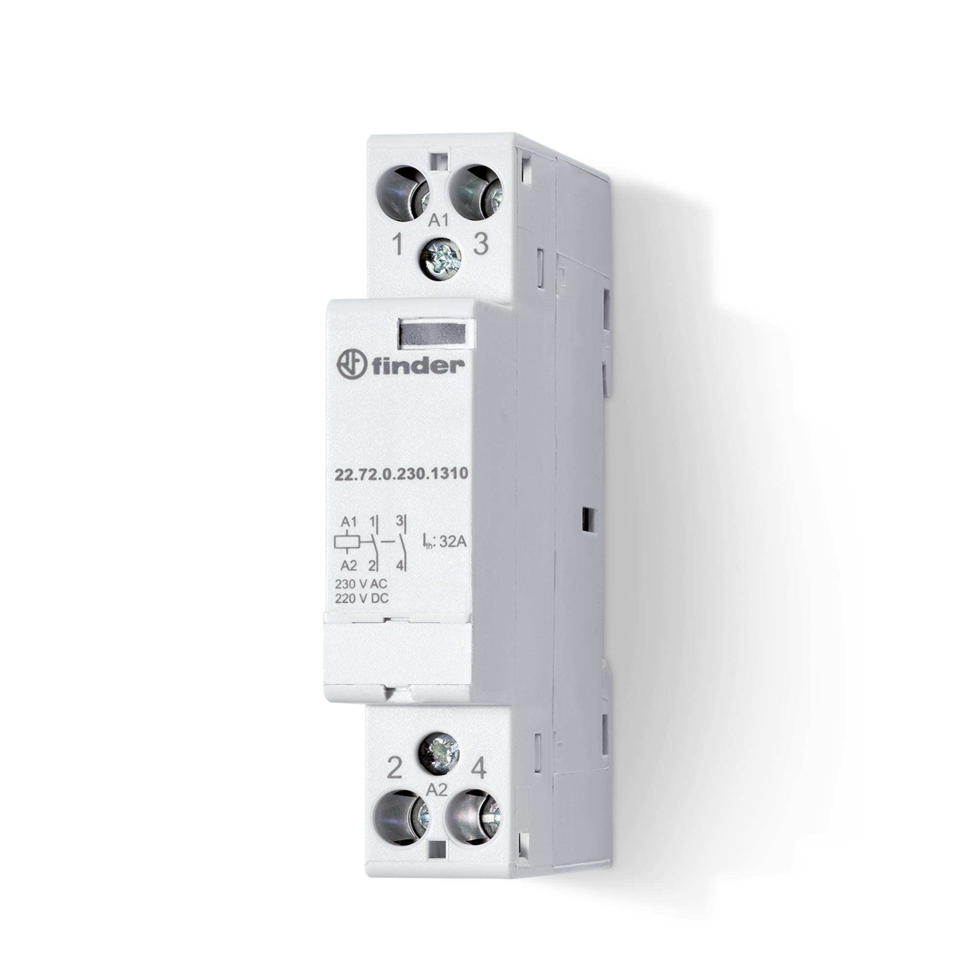 FINDER SPA - FIN227200241510 CONTATTORE 32A 2 CONTATTI 52MM