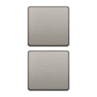 VIMAR SPA - VIW22751.0.11 DUE TASTI FLAT NO SIMBOLI NICHEL