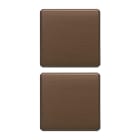 VIMAR SPA - VIW22751.0.12 DUE TASTI FLAT NO SIMBOLI BRONZO