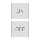 VIMAR SPA - VIW22751.1.01 DUE TASTI FLAT SIMBOLI ON/OFF BIANCO