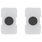 VIMAR SPA - VIW22761.RN.03 Due tasti Tondo elettromecc. illum. grig