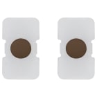 VIMAR SPA - VIW22761.RN.12 Due tasti Tondo elettromecc. illum. bron