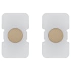 VIMAR SPA - VIW22761.RN.88 DUE TASTI TONDO ELETTROMEC.ILLUM.ORO SAT