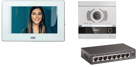 URMET SPA - UTD1060/644 KIT VILLA IP ALPHA - BASIC