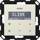 GIRA KONDITIONEN - GIR228401 RDS FM RADIO W/O SPEAKER SYSTEM 55 CR.WH