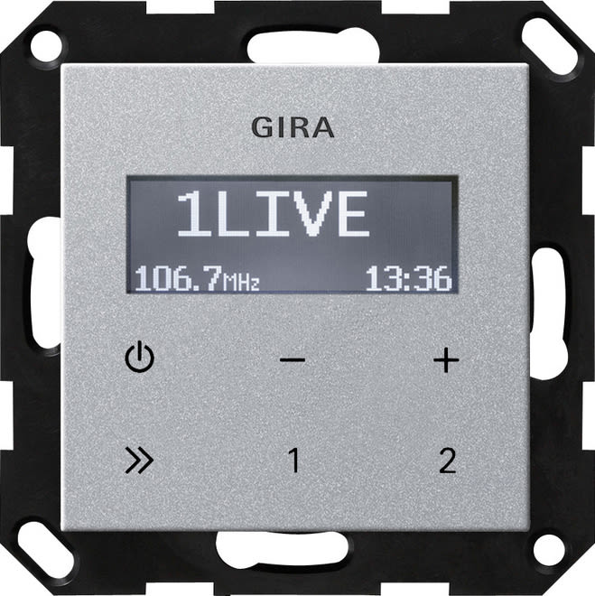 GIRA - GIR228426 UP-Radio RDS o.Lautsprecher System 55 F