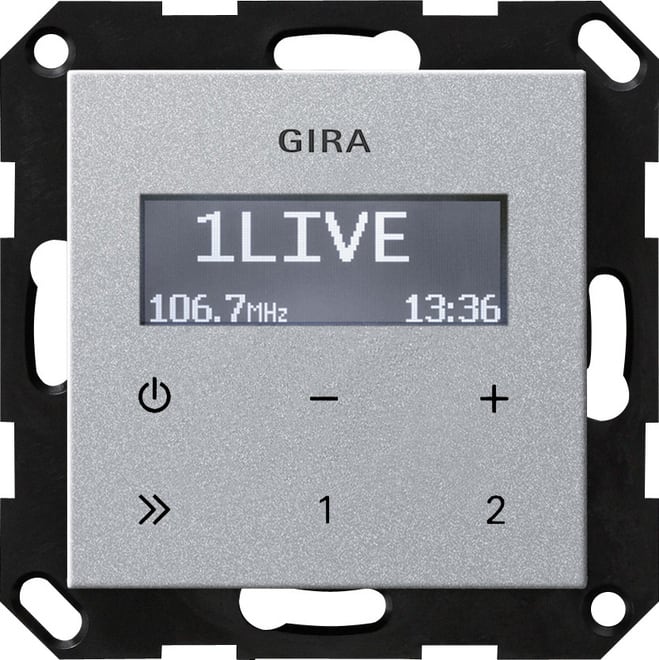 GIRA - GGI228426 UP-Radio RDS o.Lautsprecher System 55 F