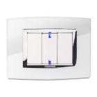 MASTER SRL - MST22VBS103 PLACCA VETRO BIANCO 3P. VITRA