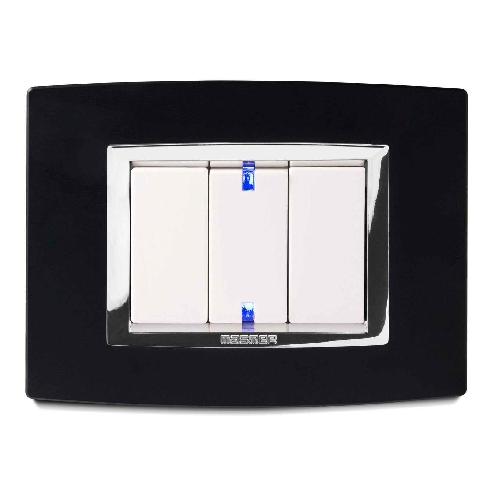 MASTER SRL - MST22VBS663 PLACCA ALLUMINIO ANTRACITE 3P. VITRA