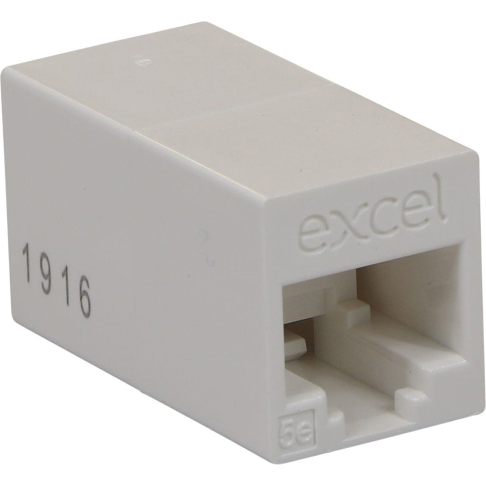 EXCEL - EXL23-0035 Excel Cat5e RJ45 In-Line Connector White