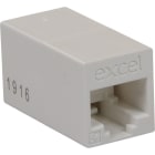 MAYFLEX UK LIMITED - EXL23-0035 EXCEL CAT5E RJ45 IN-LINE CONNECTOR WHITE