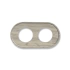 GI GAMBARELLI - 1GI23.321.DG PLACCA TONDA 1 P LEGNO DOVE GRAY