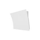 BELFIORE SRL - NVT2304-3064 Applique con parte elettrica a LED a parete in CERAMICA 9010 con luce diretta verso l’alto.