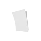 BELFIORE SRL - NVT2304B-3050 Applique in CERAMICA 9010 dalla forma rettangolare e leggermente obliqua.