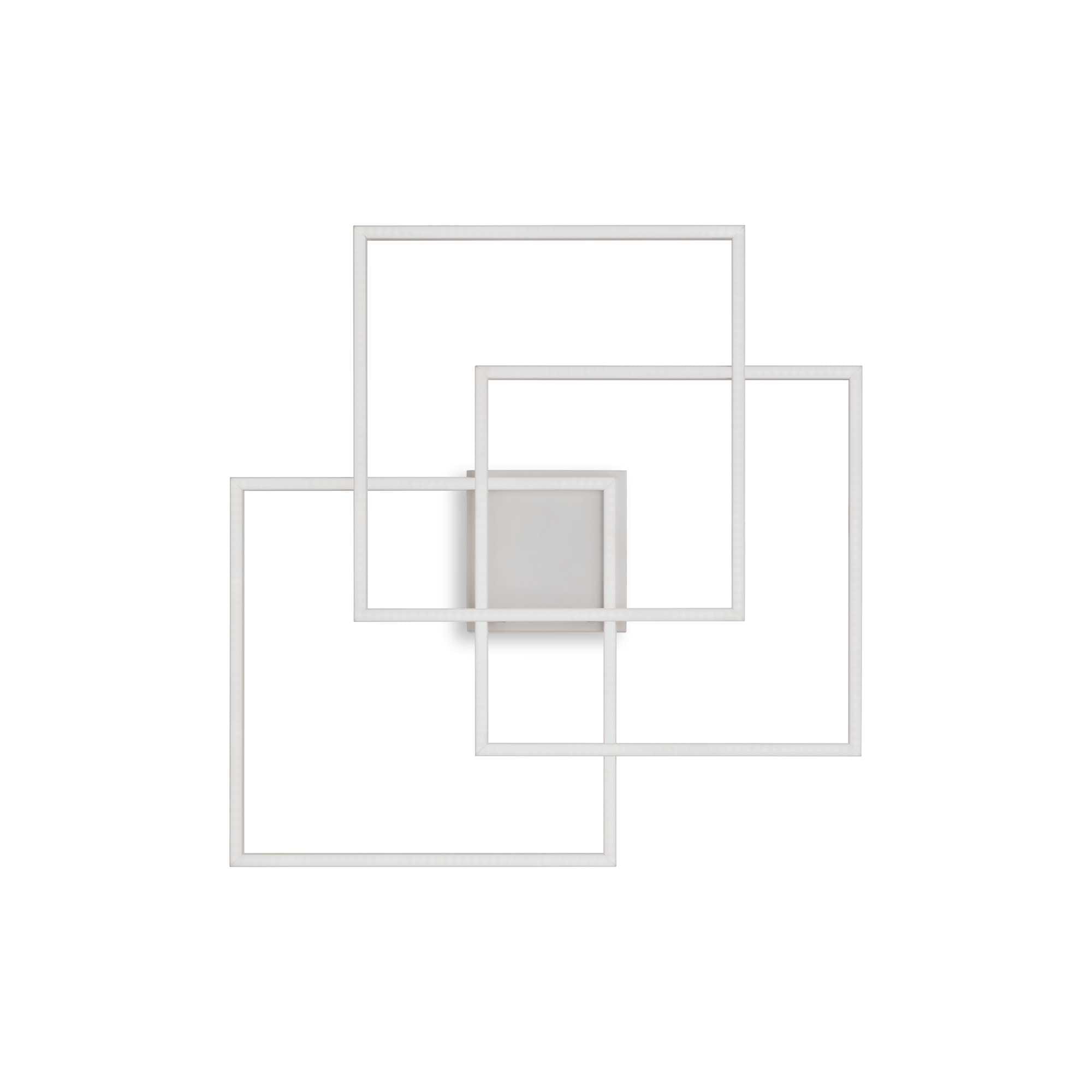 IDEAL LUX SRL - IUX230702 FRAME PL QUADRATO BIANCO 3000K