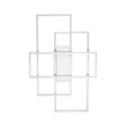 IDEAL LUX SRL - IUX230726 FRAME PL RETTANGOLO BIANCO 3000K