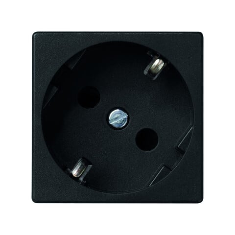 URMET SPA - UTD12100/1-14 PRESA SCHUKO 16A 2M.ANTRACITE