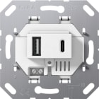 GIRA - GGI234900 USB-Spannungsvers. 2f Typ A/C Einsatz We