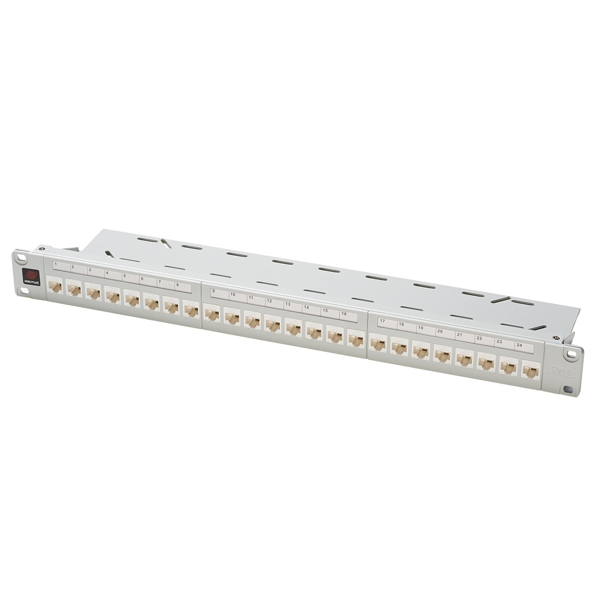 FANTON SPA - FME23652 PANN.19 CAT.6 UTP 1U 24P+FC GR