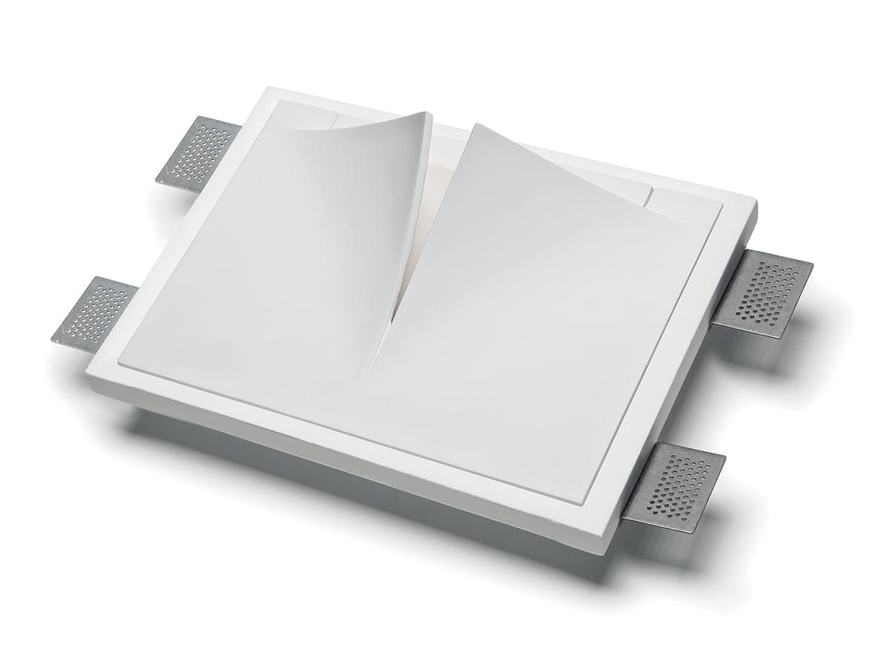 BELFIORE SRL - NVT2369A-35 Lampada in CRISTALY con parte elettrica a LED a incasso a parete dal design minimale con luce diretta verso l’alto.