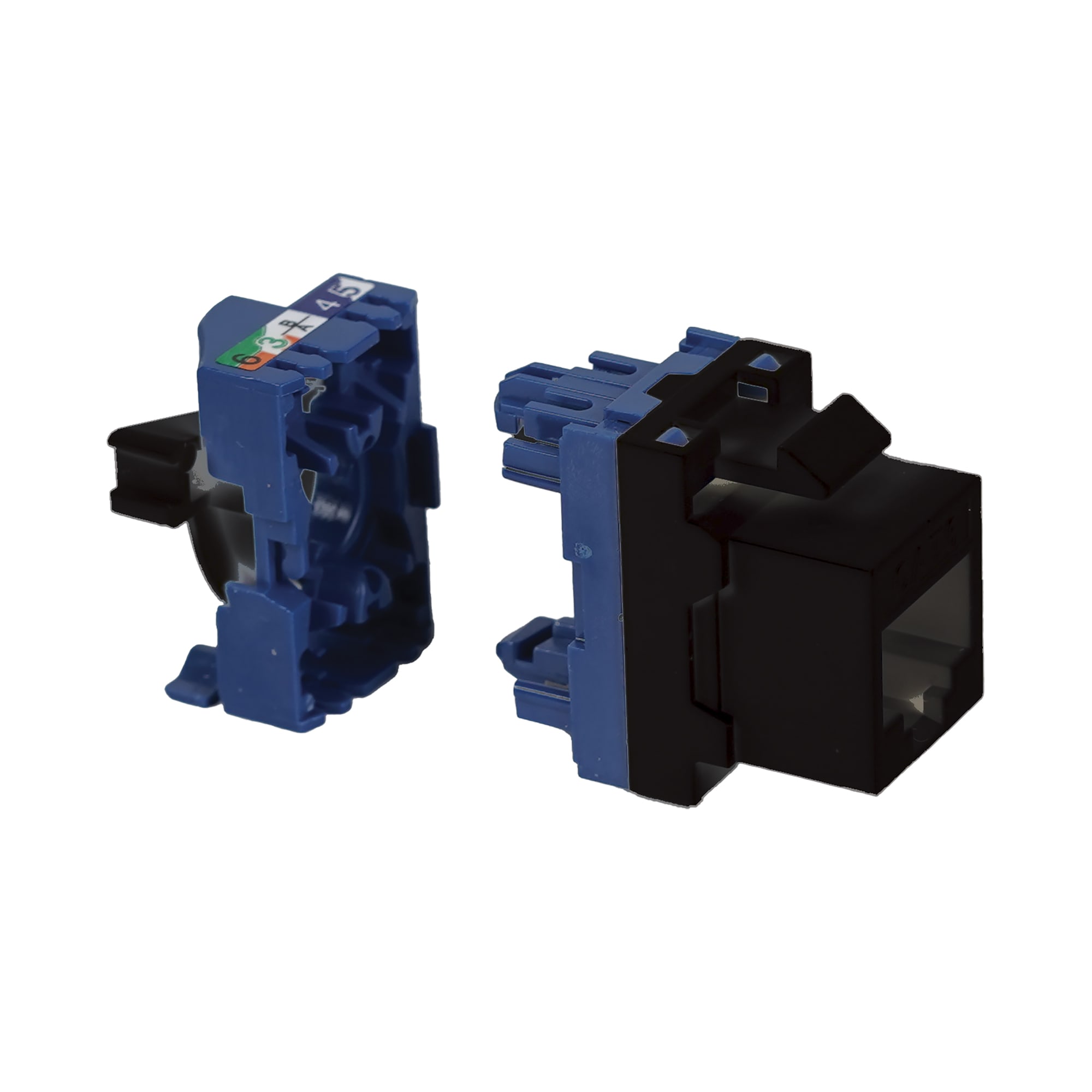 FANTON SRL - FME237131 PRESA RJ45 CAT.6 UTP 180° TOOLLESS RT.NE
