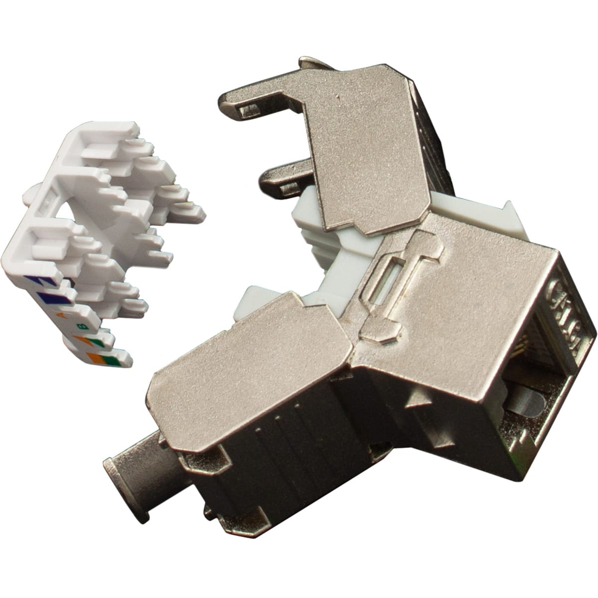 FANTON SRL - FME23718 PRESA RJ45 CAT.6A FTP 180° AG