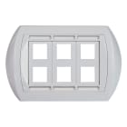FANTON SPA - FME23953 PLACCA 6 USCITE AGGANCIO KEYSTONE-NEW BI