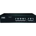 URMET SPA - UTD3000/401 SWITCH 4X10/100 POE + 2 UPLINK